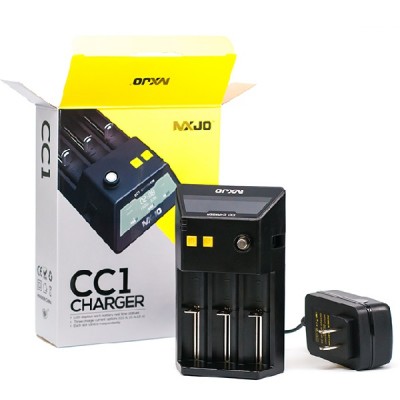 MXJO CC1 INTELLIGENT 3 SLOT LCD CHARGER | 18350 18500 18650 26650 BATTERIES